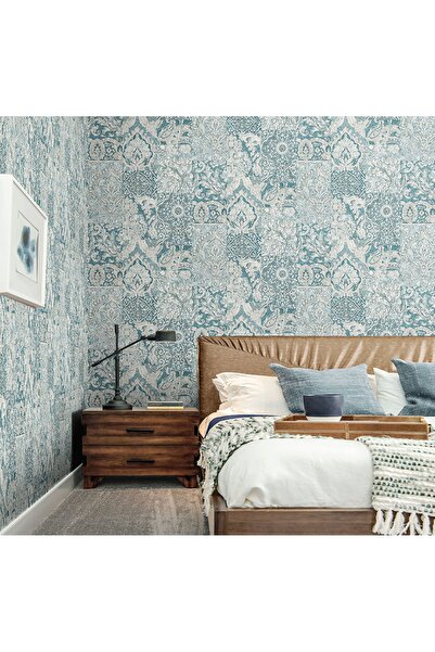 Adawall Çiçekli Model Vintage Duvar Kağıdı Tropicano 9911-5