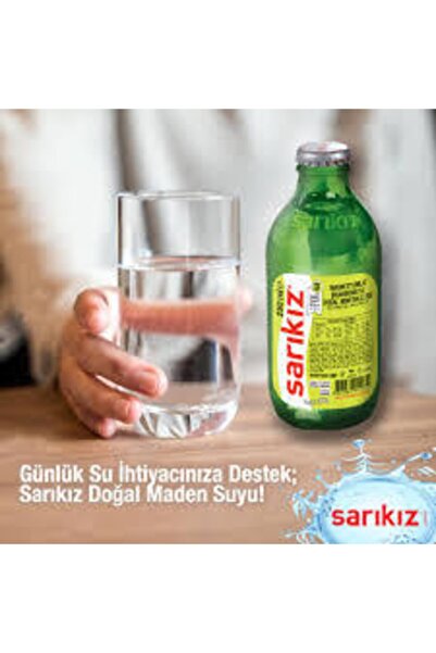 Sarıkız Maden Suyu 0,250 Ml (6)'lı