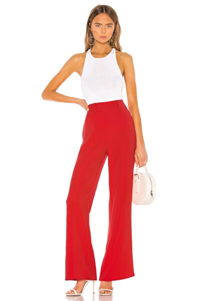By Kul Design Red Women's Trousers