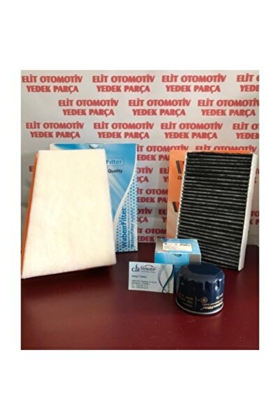 Genel Markalar Renault Fluence 1.5 Dci ( 2010 - 2018 ) uyumlu Filtre Bakım Seti