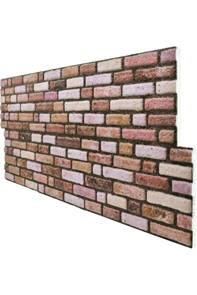 Pandekor 5 Adet X Minik Taş Desenli 3 Boyutlu Renkli Strafor Köpük Duvar Kapl...