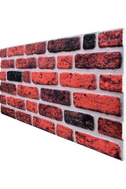 Pandekor 5 Adet (2,5M2) X Tuğla Desenli 3 Boyutlu Renkli Strafor Köpük Duvar Kaplama Paneli (BR-539)