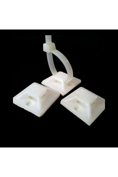 Hellove Cırt Kelepçe Hediyeli Yapışkanlı Kroşe 20 Adet 28 X 28 Mm