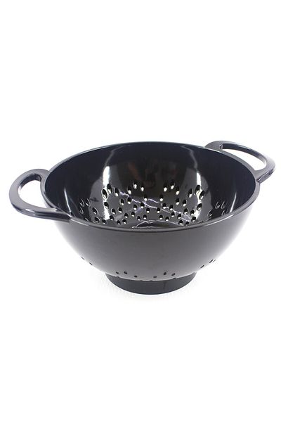 Kitchen Crazy Acrylic Matte Black Strainer
