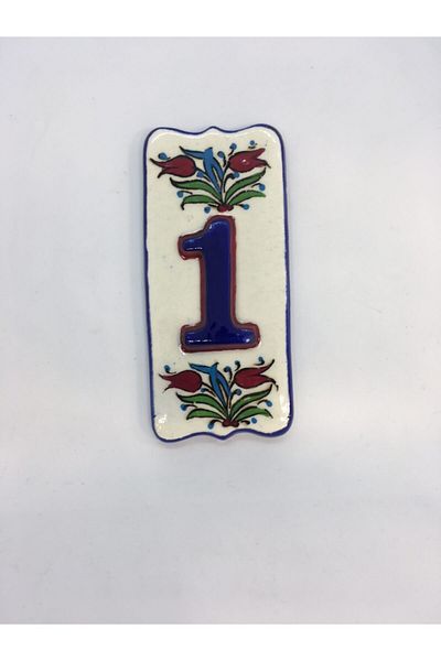 Dost Art Hediyelik Handmade Ceramic Door Number:1