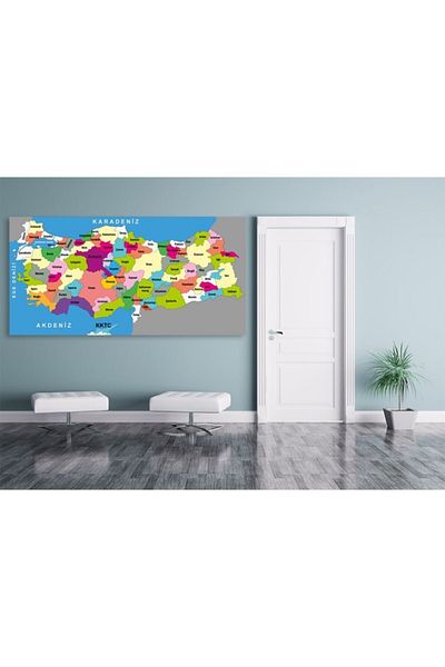 okul posterleri Türkiye Political Map