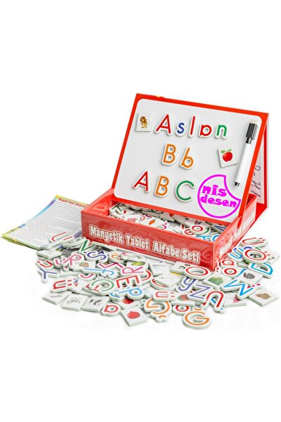 Diytoy مجموعة الحروف الأبجدية اللوحية التعليمية التعليمية من Yalçın Avm