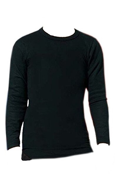 Öztaş Lenjerie neagră termică cu mânecă lungă pentru băiat