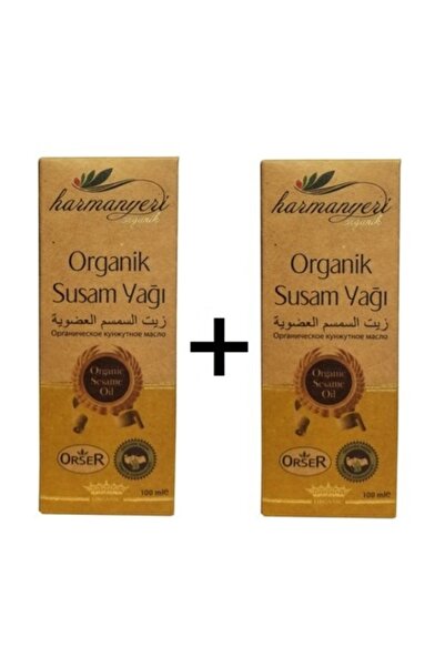 Harmanyeri Organik Susam Yağı 100 Ml 2 Adet