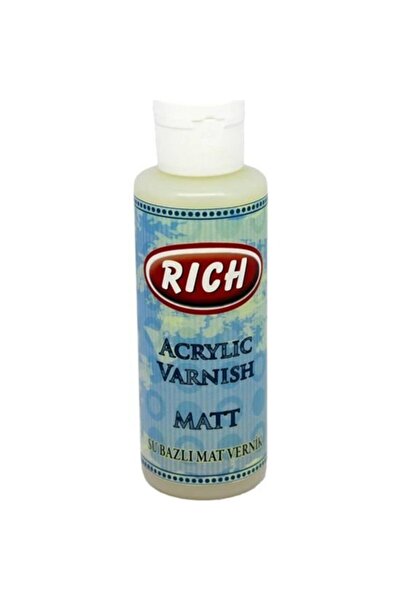 Rich 2522 High Gloss Su Bazlı Mat Vernik 120 Cc