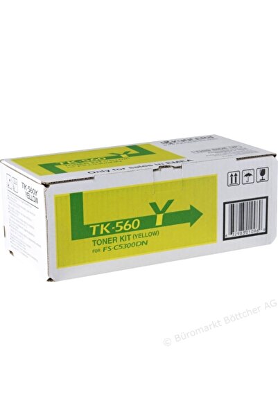 KYOCERA Toner Tk-560y Sarı Orjinal - Fs-c5300 / Fs-c5350 / P6030