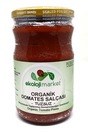 ekoloji market organik salca bebekler icin 660 gr tuzsuz domates salcasi fiyati yorumlari trendyol