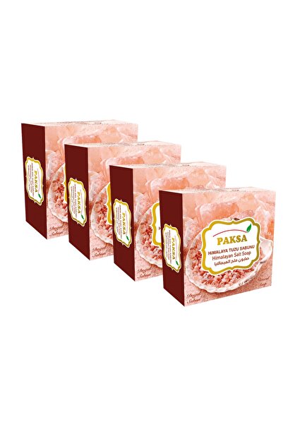 paksa صابون ملح الهيمالايا (4 قطع)