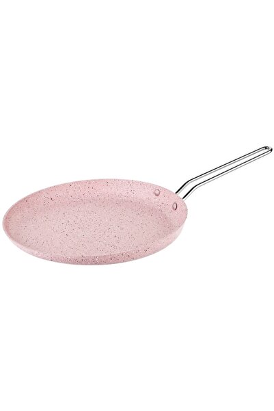 OMS PASLANMAZ Oms 3234 26 Cm Granit Krep Tavası Pembe