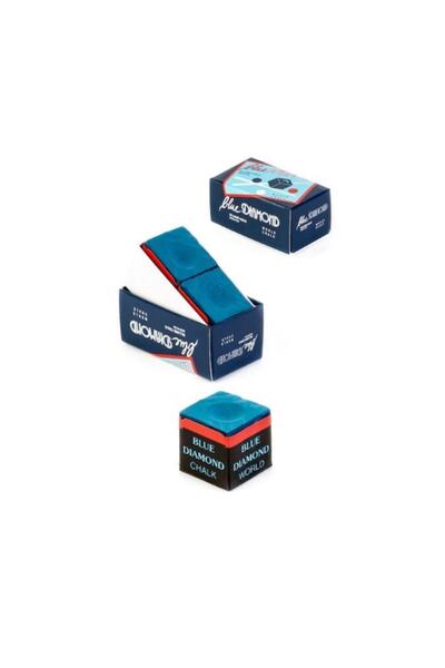 AMERİKAN Blue Dıamond 2'li Bilardo Tebeşiri