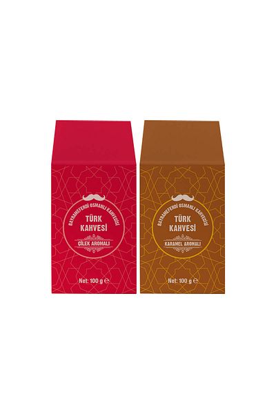 Bayramefendi Osmanlı Kahvecisi Turkish Coffee Flavored Set of 2