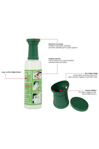 Genel Markalar Göz Yıkama Solüsyonu / Acq425 500 Ml