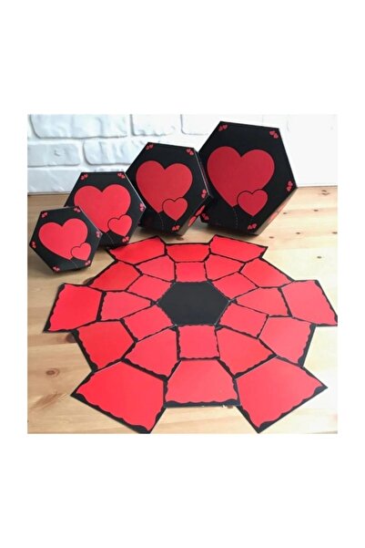 Genel Markalar Patlayan Resim Koyulabilen Kutu Sevgiliye Hediye Sevgililer Gü...