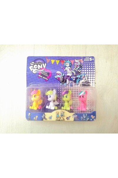 ÜmitHediyelik Pony 4'lü Kartelalı Set D:1