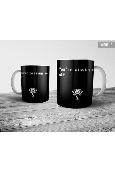 Pixxa Undertale Mug Cup Model 3