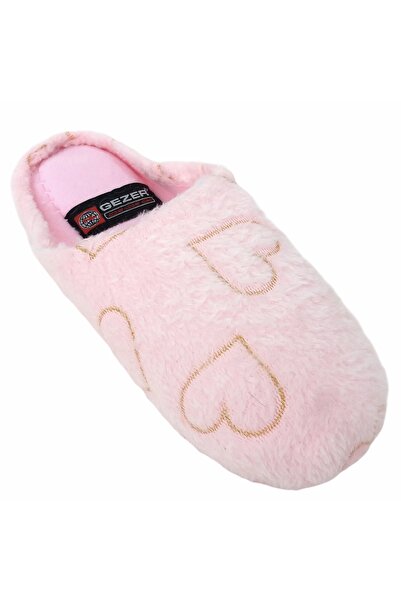 GEZER Kadın Ekru Peluşlu Ev Terliği 12752