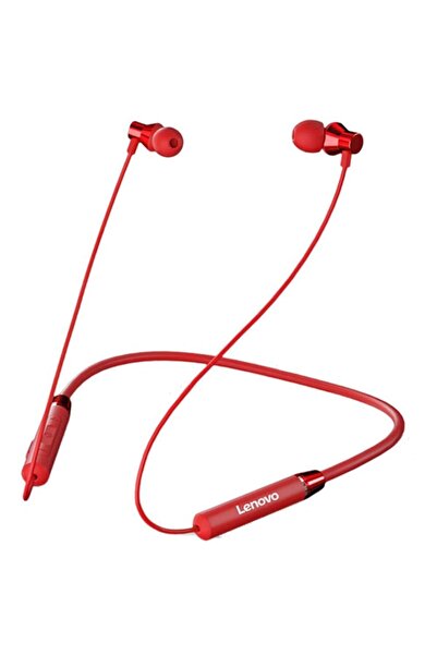 LENOVO Kırmızı Su Geçirmez Bluetooth Kablosuz Kulaklık He05