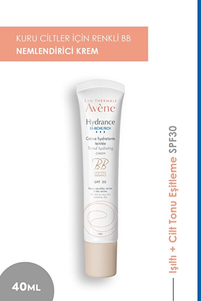 Avene Hydrance Optimale Riche Perfecteur Spf30 - Cremă Color 40ml