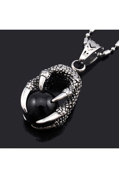 Köstebek Claw Steel Necklace