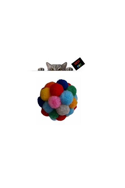 Kedi Oyuncağı - Ponponlu Kedi Oyuncağı