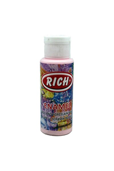 Rich RİCH ENAMEL CAM-SERAMİK BOYASI 70CC 350 BEBEKPEMBE