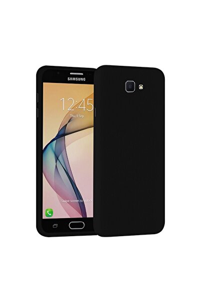 Molly Galaxy J7 Prime Uyumlu Siyah Liquid Pastel Kılıf