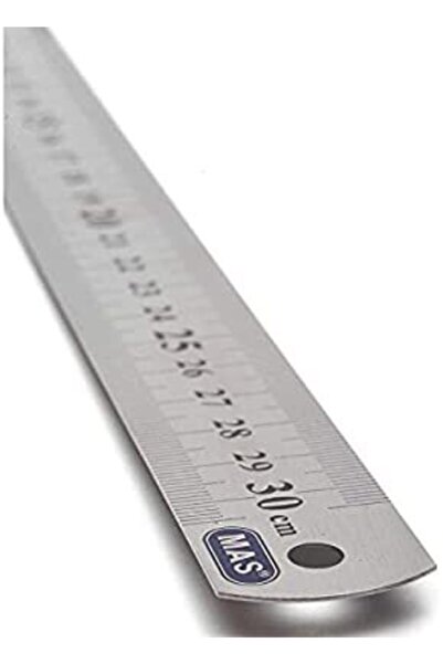Generic Brand Rigla din otel 30 Cm