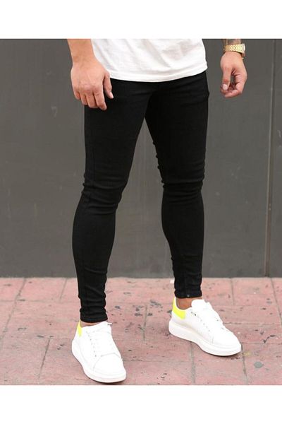 Karaca Giyim Ανδρικό μαύρο τζιν παντελόνι Slimfit