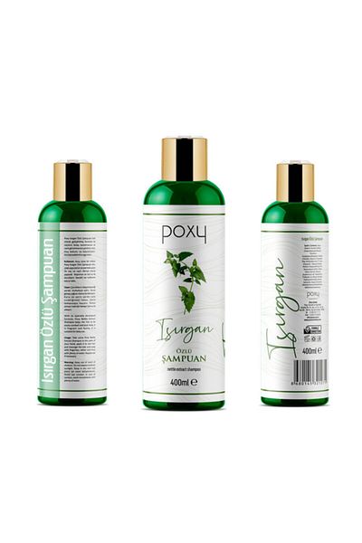 Poxy Nettle Shampoo - Special for Oily Hair, 400 Mş