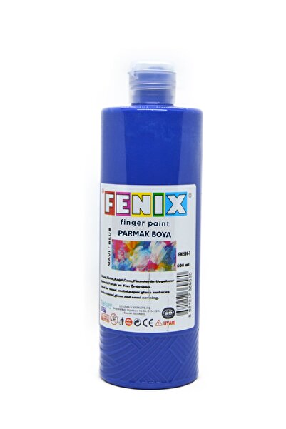 Fenix 500 Ml Mavi Parmak Boyası