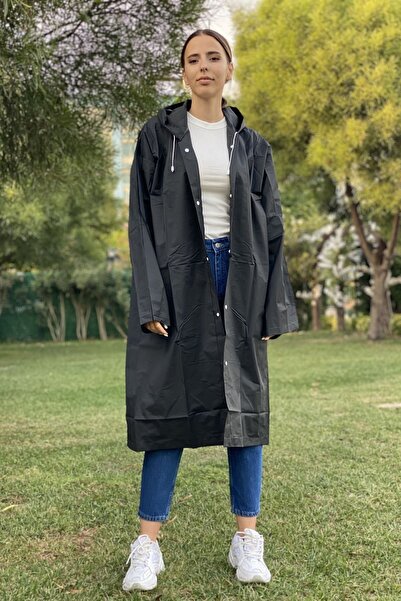 CurcunaShop Yağmurluk Unisex Su Geçirmez Eva Kumaş