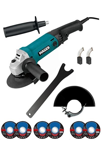 Mager Gemany Thecnology Evir Ayarlı Taşlama Makinası 6 Adet Inoks Hediyeli