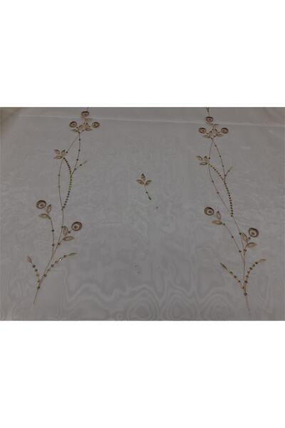 DÜZGÜN Tül Perde Pullu Pilesiz Düz Dikiş