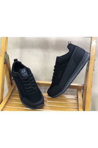 Forza Black - Men's Winter Non-Slip Sole Orthopedic Daily Classic Sports Shoes