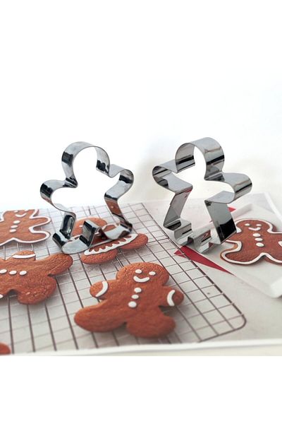 Nar kalıp Narkalıp Ginger, man, woman Cookie Mold 2 pieces