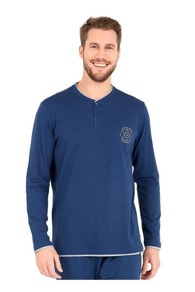 Blackspade Erkek Pijama Takımı 30718 - Mavi