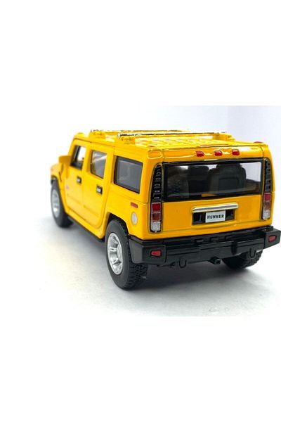 Kinsmart هامر H2 SUV 2008 هامر H2 SUV - سحب منسدلة 5 بوصة. سيارة موديل مرخصة