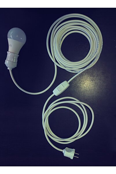 Led 25 Metre Seyyar Ampul Tam Bakır Tse'li Ttr Kablolu Ve Şipşak'lı