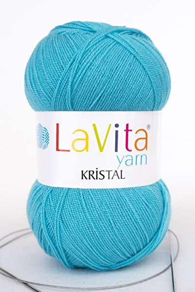 LaVita Yarn Amprentă de tricotat manuală Crystal Fibre Amigurumi Taka Yarn (5...