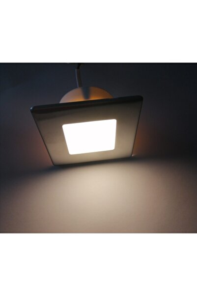 sekizgen led (SENSÖRSÜZ)Kare 3 Watt Ledli Günışığı Koridor Ve Adım Aydınlatma YERLİ (220V Elektrik ile çalışır)