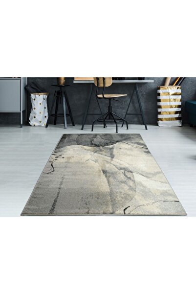 Home Dream Daymode Krem Antrasit Modern Halı Dym001
