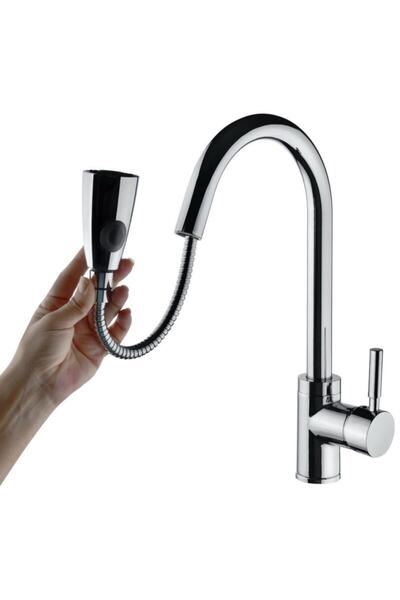 Vilas Madrid Luxure 2-Function Sink Kitchen Faucet with Spiral
