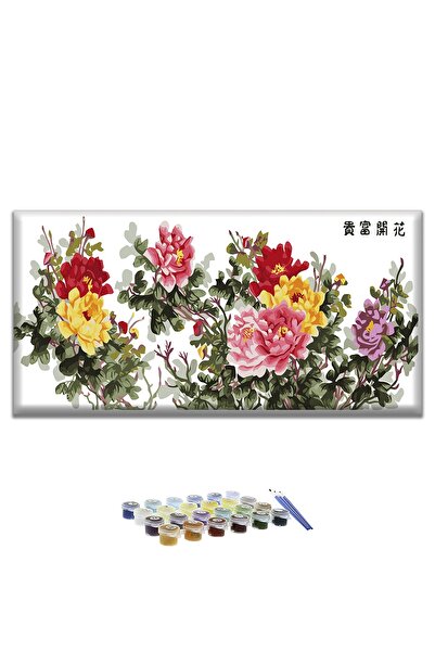 Carmen Sayılarla Boyama Seti - Japon Çiçeği