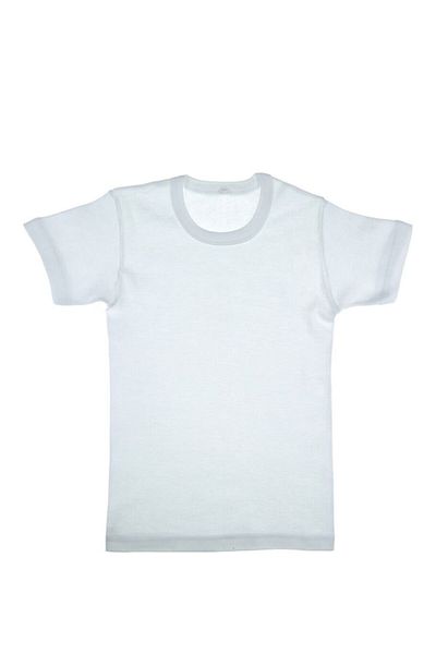 GÜMÜŞ Boy's Combed Cotton Undershirt Crew Neck 3-Piece
