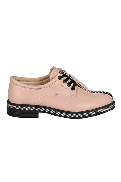 Moosefield Women's Pink Genuine Leather Shoes